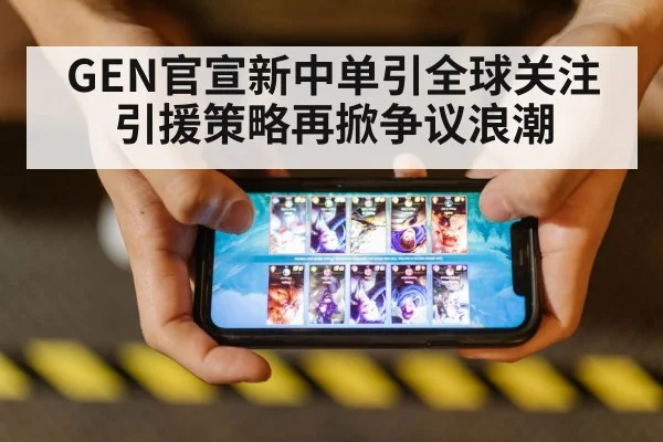 GEN官宣新中单引全球关注 引援策略再掀争议浪潮